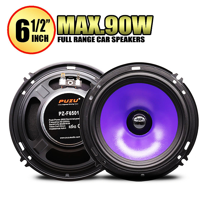 Car Audio Component Speaker 6.5 - 2pcs 6.5 Inch 90W Full Range