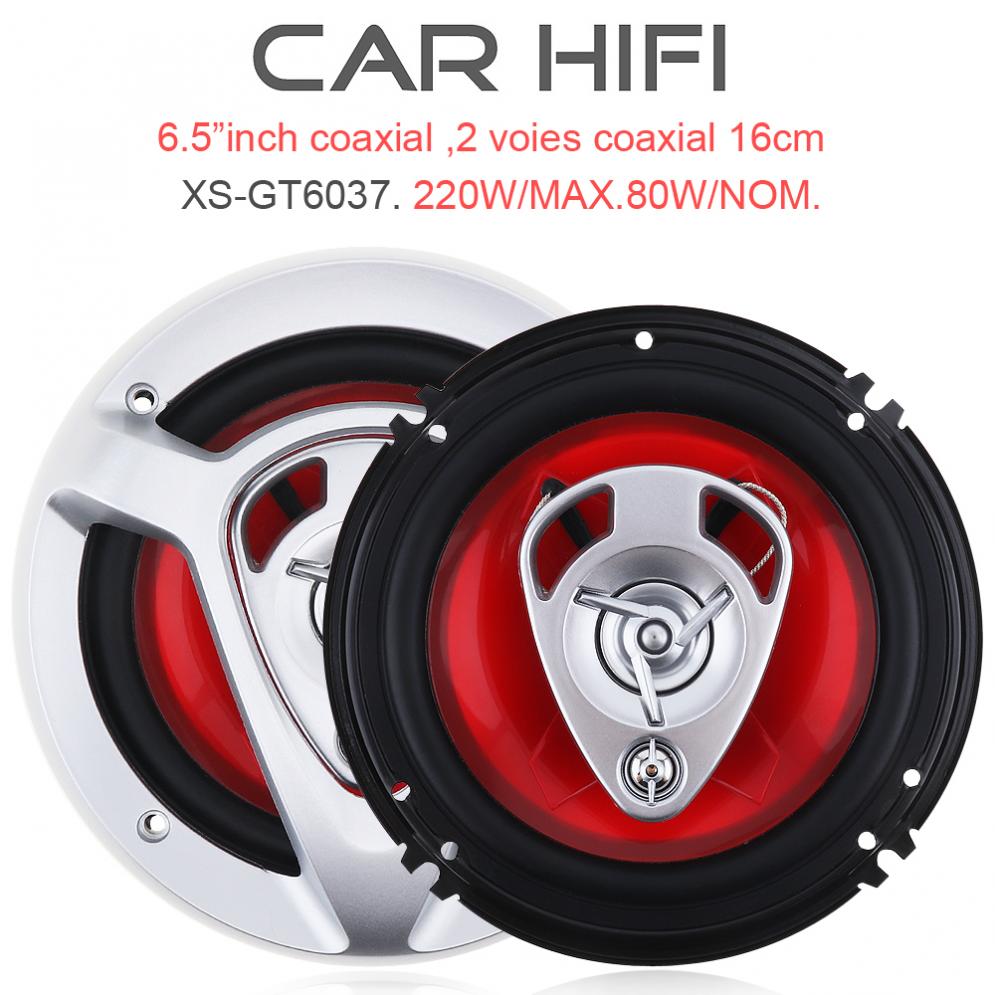Car Audio Component Speaker 6.5 - 2pcs 220W 6.5 Inch Car HiFi