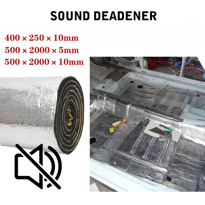 Car Audio Sound Deadening Mat - 2000*500/250*400mm 5/10mm Car Sound Mat Proofing