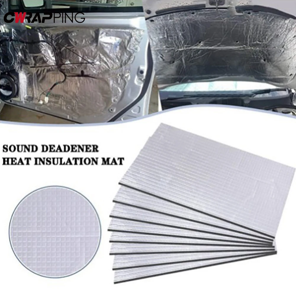 Car Audio Sound Deadening Mat - Car Sound Mat Proofing Deadener Heat