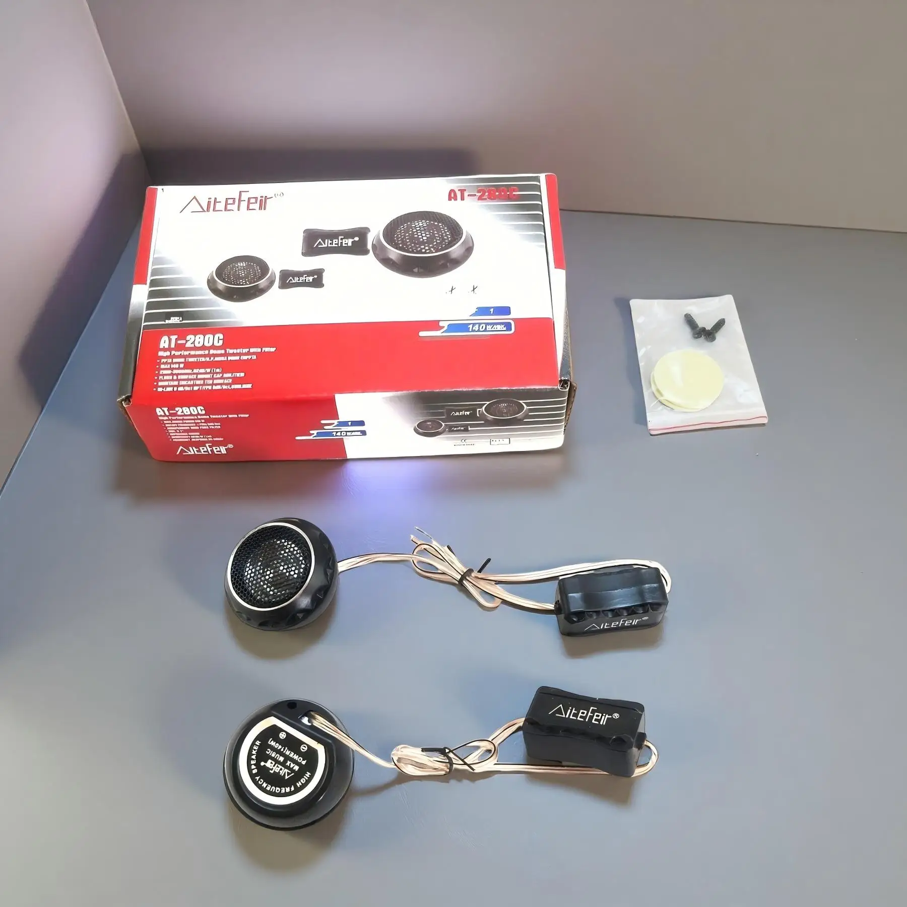 Car Audio Tweeter Silk Dome - 2 Pcs 280W Car Tweeters With