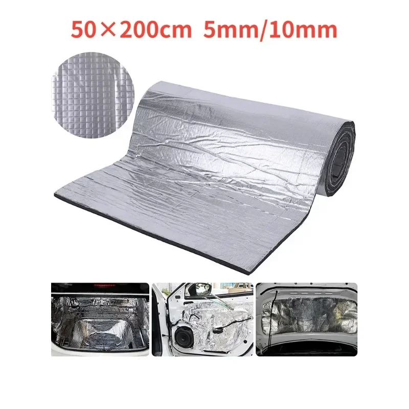 Car Audio Sound Deadening Mat - Fireproof Heat and Sound Insulation Mat