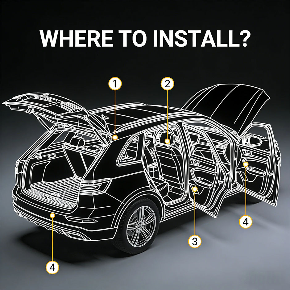SelfAdhesive ButylRubber Dampi - Car Audio Sound Deadening Mat recension och pris
