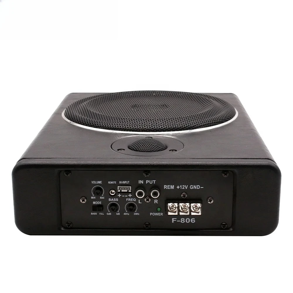 2025 Portable 12V mini high po - Under Seat Subwoofer Slim 8 Inch recension och pris