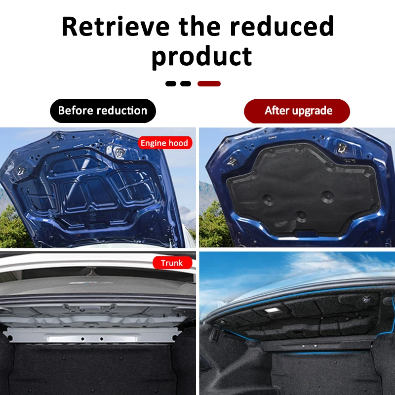 Engine Hood Sound Pad for Leap - Car Audio Sound Deadening Mat recension och pris