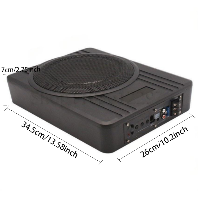10-inch Car Subwoofer, 600-wat - Under Seat Subwoofer Slim 8 Inch recension och pris