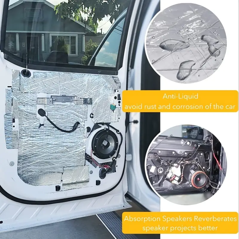 2000*500/250*400mm 5/10mm Car  - Car Audio Sound Deadening Mat recension och pris