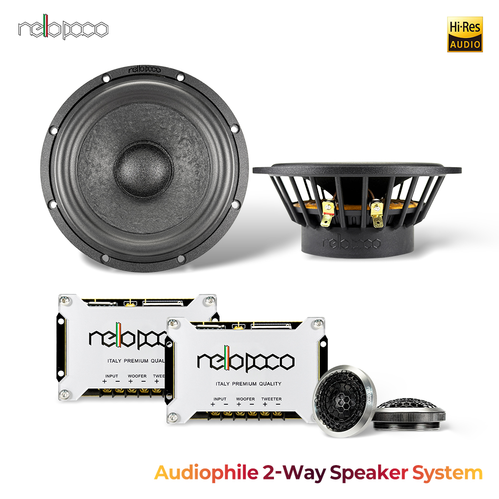 Car Audio 2-Way Speaker System - Car Audio Component Speaker 6.5 recension och pris