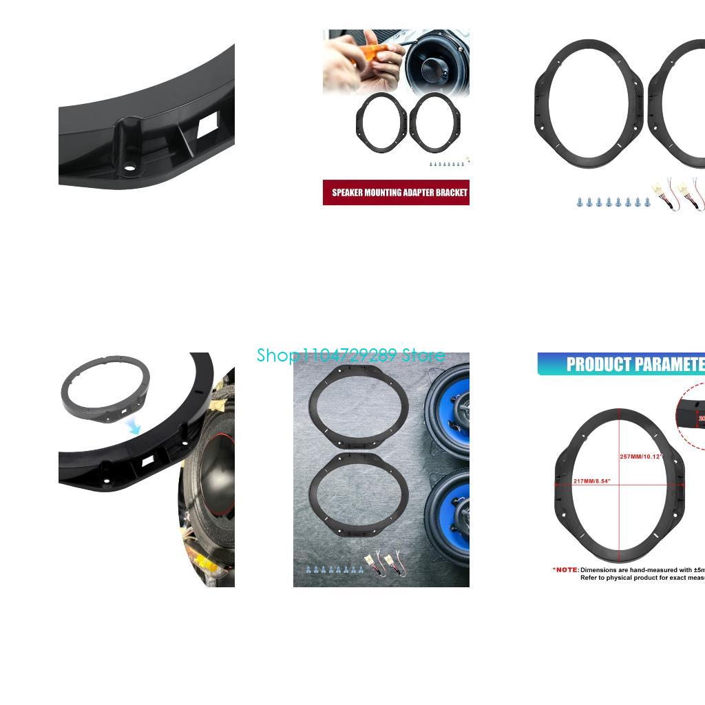 D8KE Wire Harness and 6X9Inch  - Car Speaker Adapter Bracket recension och pris