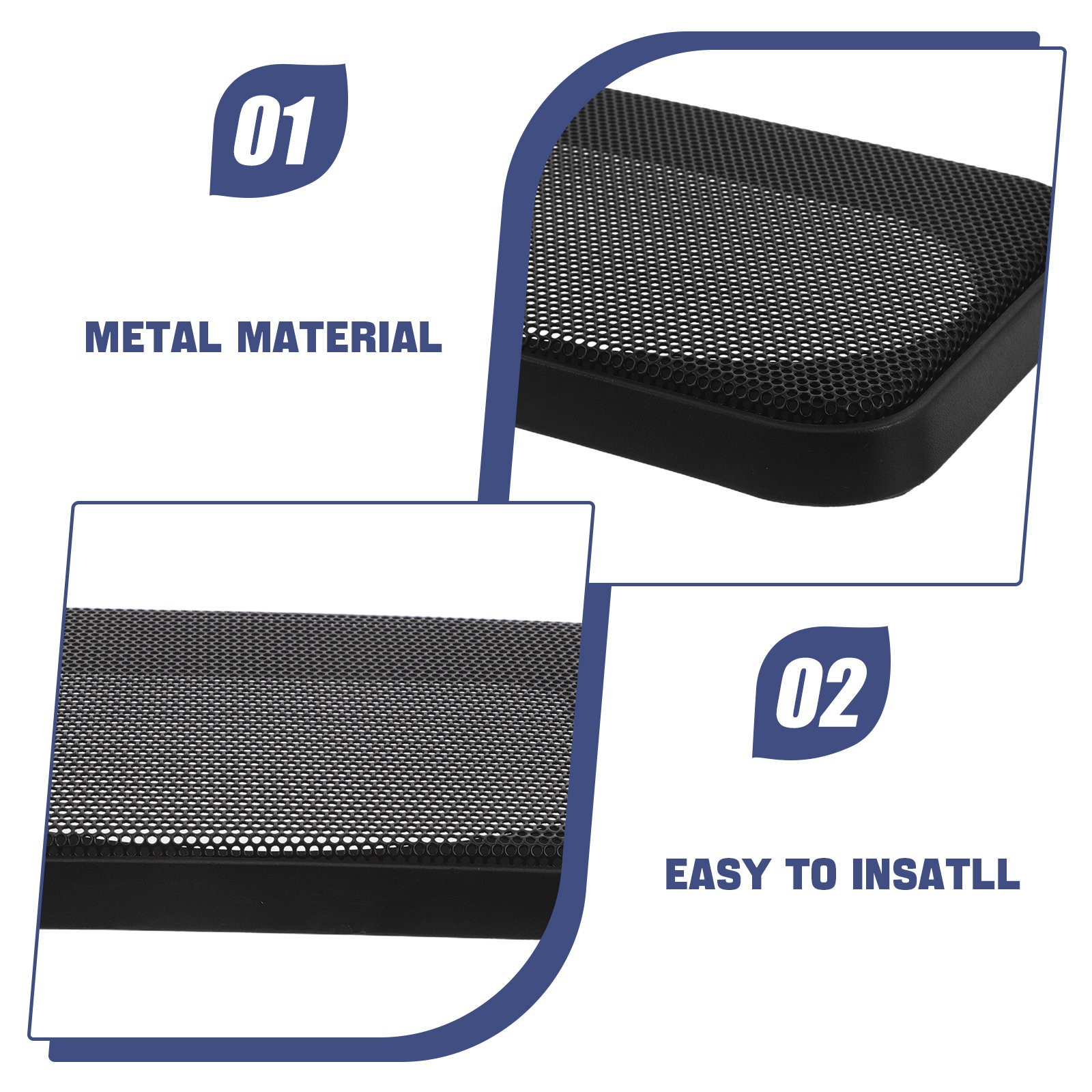 2Pcs Universal Speaker Grille  - Car Subwoofer Grill Protector recension och pris