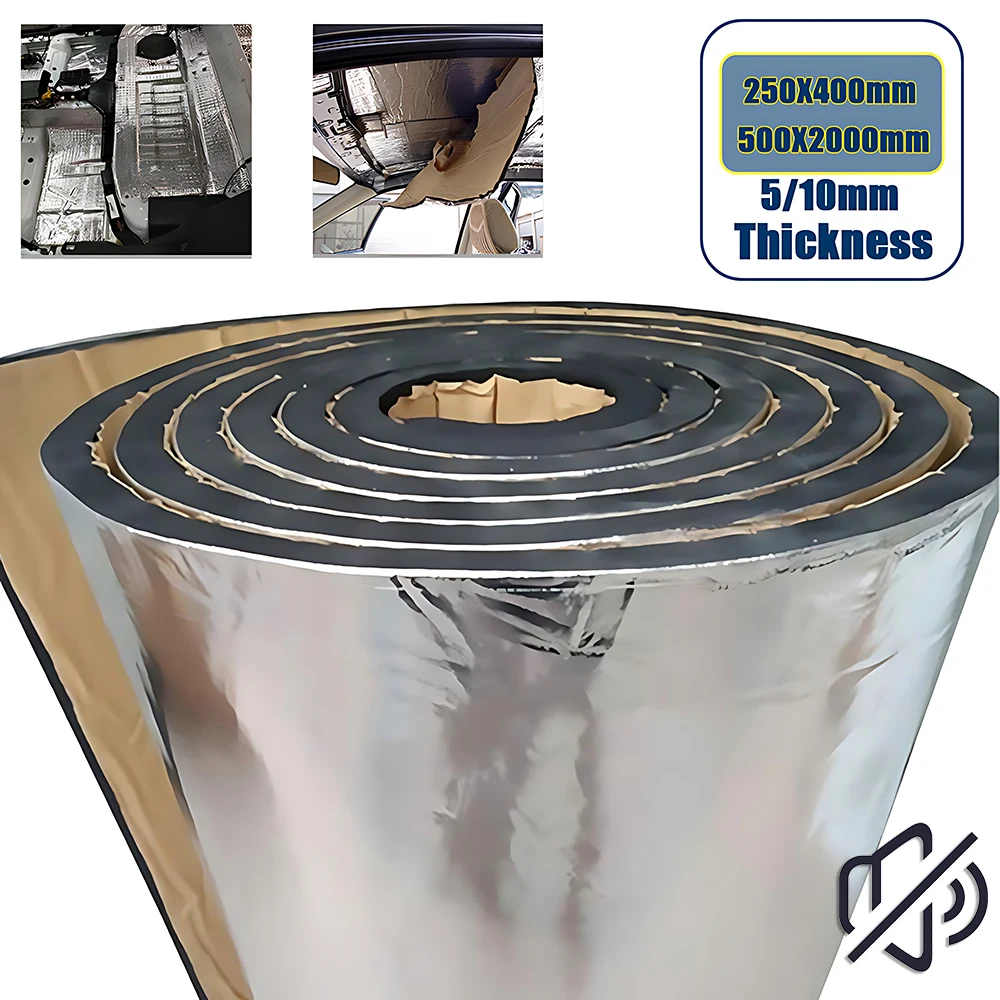 2000*500/250*400mm 5/10mm Car  - Car Audio Sound Deadening Mat recension och pris