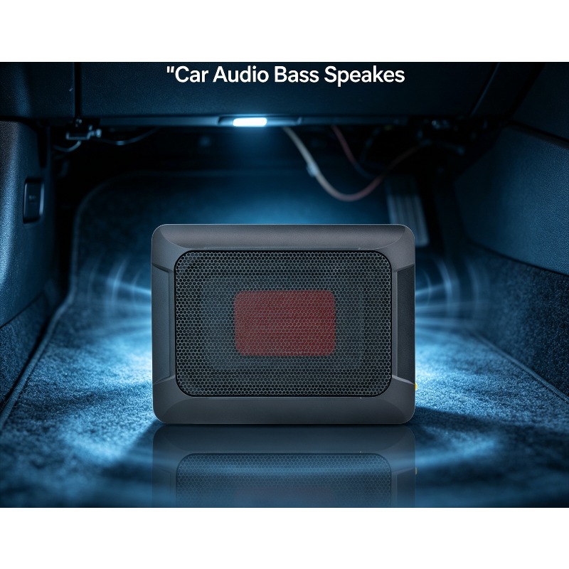 8 Inch Slim Under‑Seat Active  - Under Seat Subwoofer Slim 8 Inch recension och pris