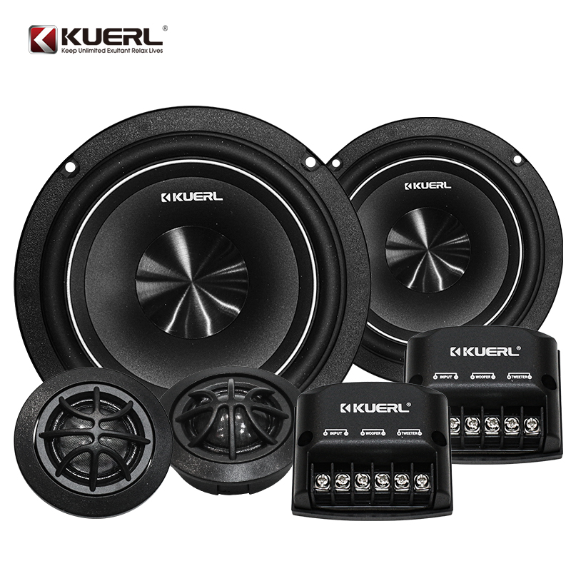 TOP Kuerl PP Cone Material RMS - Car Audio Component Speaker 6.5 recension och pris