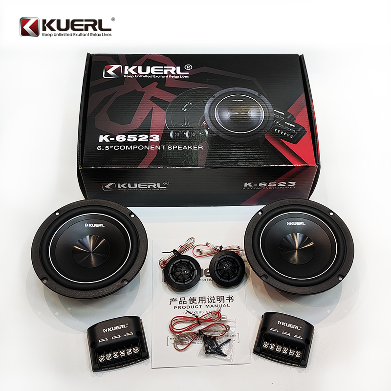 TOP Kuerl PP Cone Material RMS - Car Audio Component Speaker 6.5 recension och pris