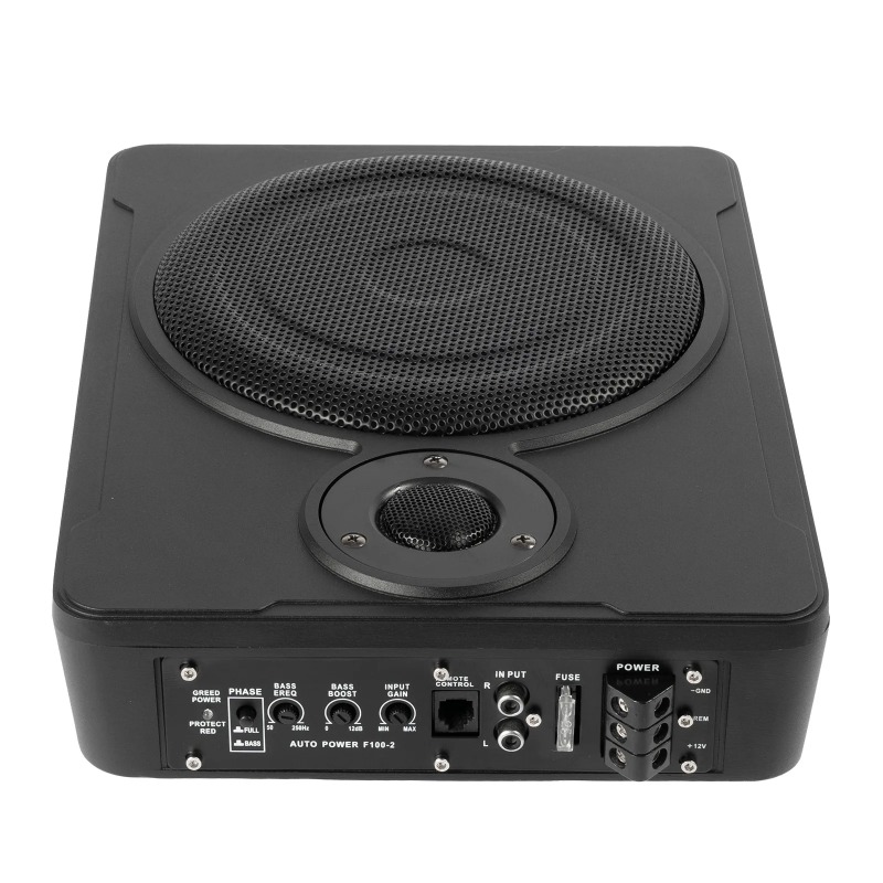 8 Inch Car Under-for SEAT Acti - Under Seat Subwoofer Slim 8 Inch recension och pris