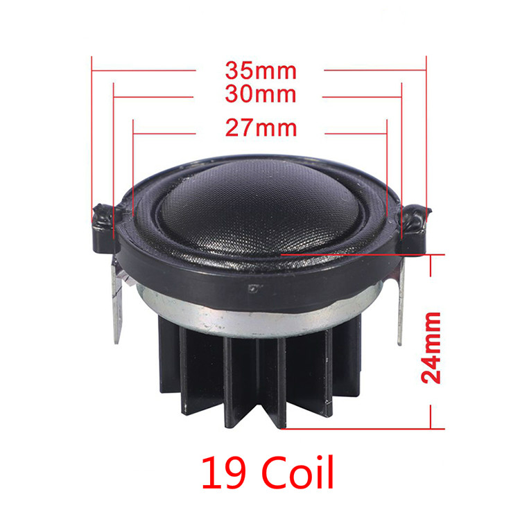 HifI 1 Inch Tweeter Speaker 4O - Car Audio Tweeter Silk Dome recension och pris
