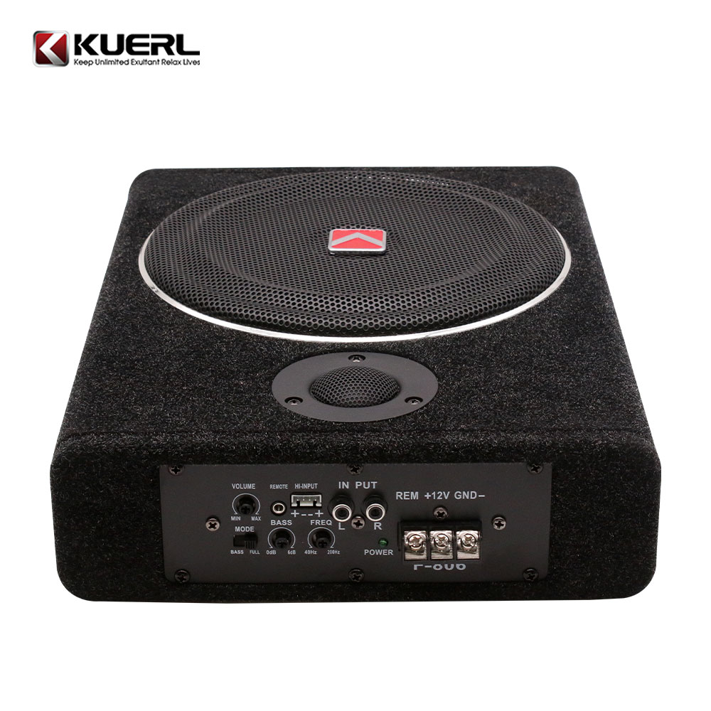 2026 top 12V 8inch Ultra-thin  - Under Seat Subwoofer Slim 8 Inch recension och pris