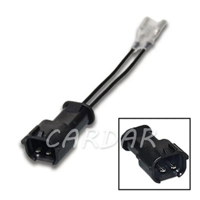 1 Set 2 Pin Car Horn Wiring Ha - Car Speaker Adapter Bracket recension och pris